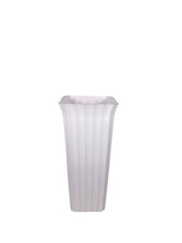 Vaza patrata din plastic medie 22,5x50cm